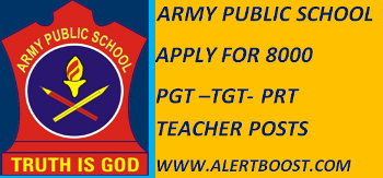 ARMY PUBLIC SCHOOL RECRUITMENT