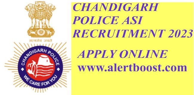 Chandigarh Police ASI Recruitment 2023