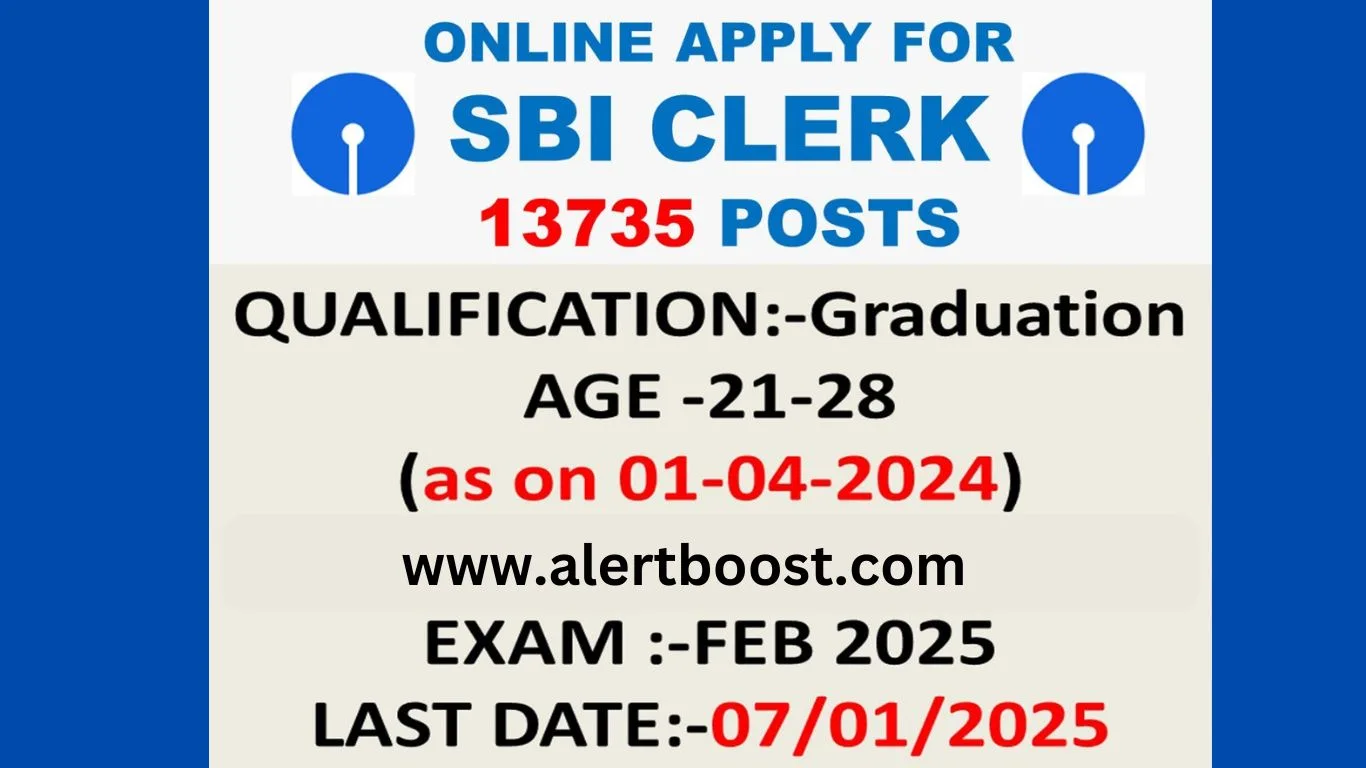 sbi clerk recruitment 2024