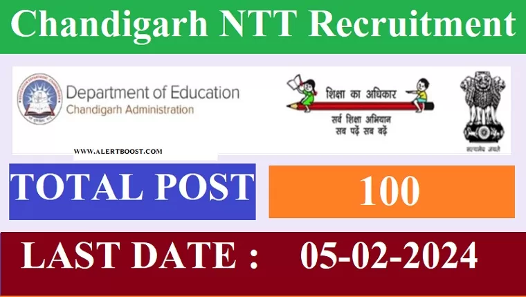 Chandigarh NTT Recruitment