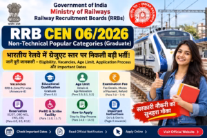 RRB NTPC Recruitment 2026: 3548 Vacancies, Eligibility, Salary & Apply Online